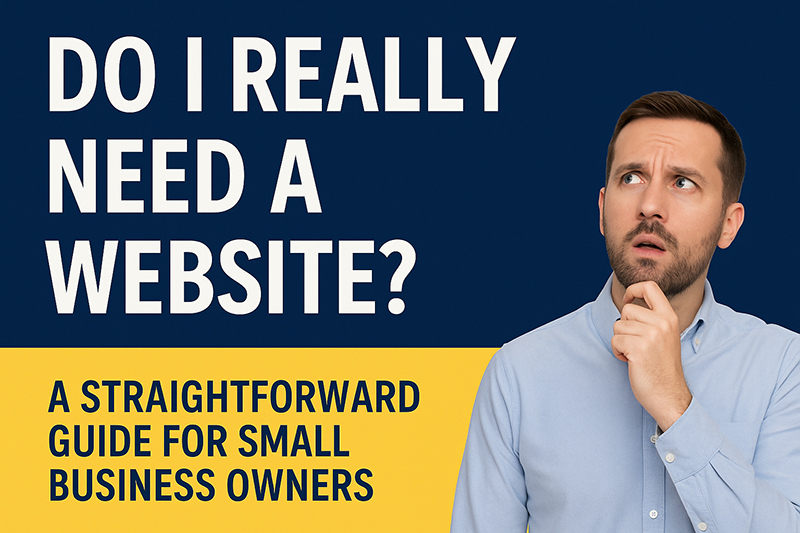 Do I Really Need a Website? A Straightforward Guide for Small Business Owners